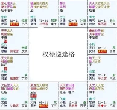 紫微斗數富貴格局|紫微斗數命盤中的富貴格局